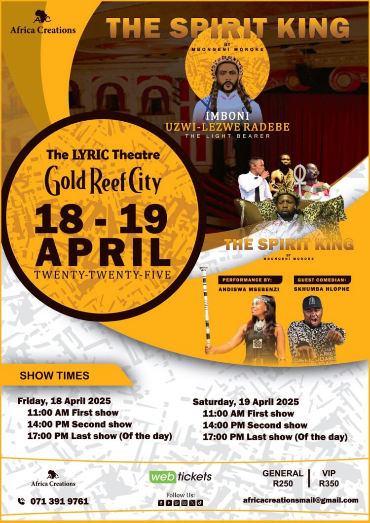 PREMIERE IN THE COAST, ENCORE IN THE CITY: THE SPIRIT KING